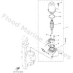 Genuine Yamaha 6CJ438801300 - Motor assy - Supplied by Flood Marine