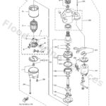 Genuine Yamaha 6CJ818000100 - Starting motor assy - Supplied by Flood Marine