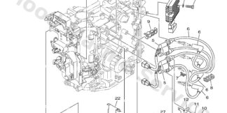 Genuine Yamaha 6CJ8591A1200 - Engine control unit assy - Supplied by Flood Marine