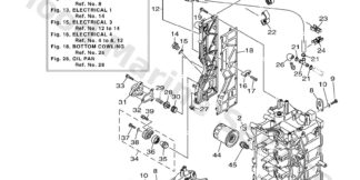 Genuine Yamaha 6D8151000100 - Crankcase assy - Supplied by Flood Marine