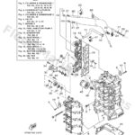 Genuine Yamaha 6D8151000200 - Crankcase assy - Supplied by Flood Marine