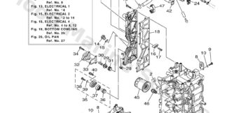 Genuine Yamaha 6D8151000200 - Crankcase assy - Supplied by Flood Marine