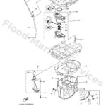 Genuine Yamaha 6DA133000000 - Oil pump assy - Supplied by Flood Marine
