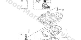 Genuine Yamaha Oil Pump Assembly