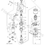 Genuine Yamaha 60V8183T0000 - Gear, idler - Supplied by Flood Marine