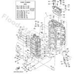 Genuine Yamaha 60X15100031S - Crankcase assy - Supplied by Flood Marine