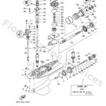 Genuine Yamaha 60X4531100NA - Casing, lower - Supplied by Flood Marine