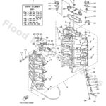 Genuine Yamaha 61A15100071S - Crankcase assy - Supplied by Flood Marine