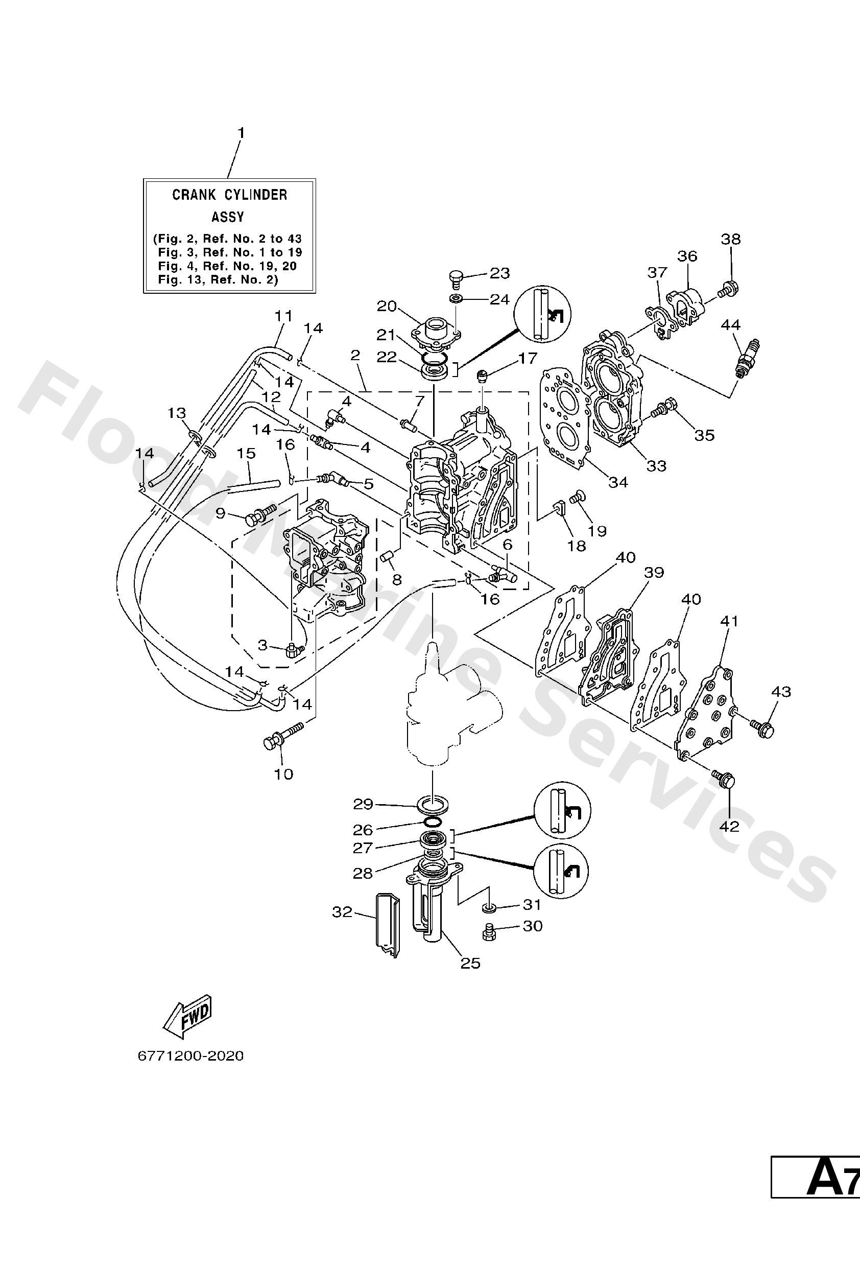 Yamaha 67712413001S Cover, thermostat