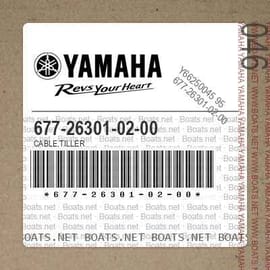 Yamaha 677263010200 Throttle wire assy