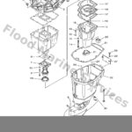 Genuine Yamaha 67F451510000 - Cover, upper casing - Supplied by Flood Marine
