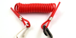 Lanyard, stop switch