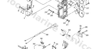 Genuine Yamaha C.d.i. unit Assembly