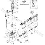 Genuine Yamaha 68945311044D - Casing, lower - Supplied by Flood Marine