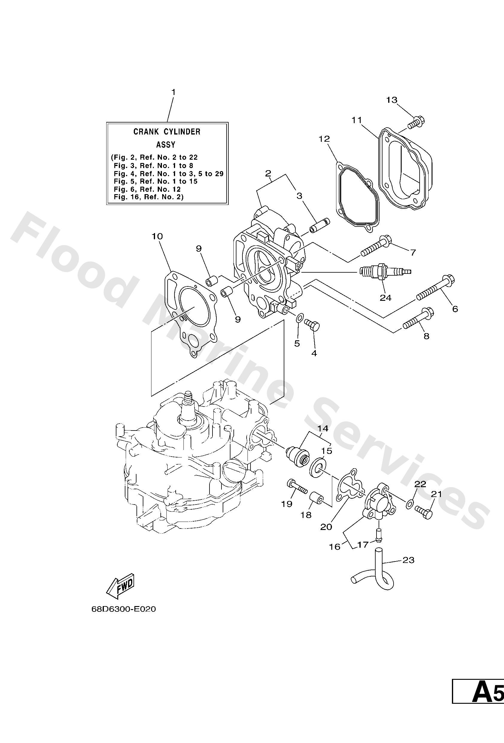 Yamaha 68DE2413001S Cover, thermostat