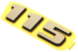 Yamaha 68V426784100 Graphic, rear