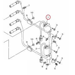 Yamaha 68V823100100 Ignition coil assy