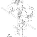 Genuine Yamaha 69J441200200 - Handle gear shift assy - Supplied by Flood Marine