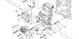Genuine Yamaha 69J8591A0000 - Engine control unit assy - Supplied by Flood Marine