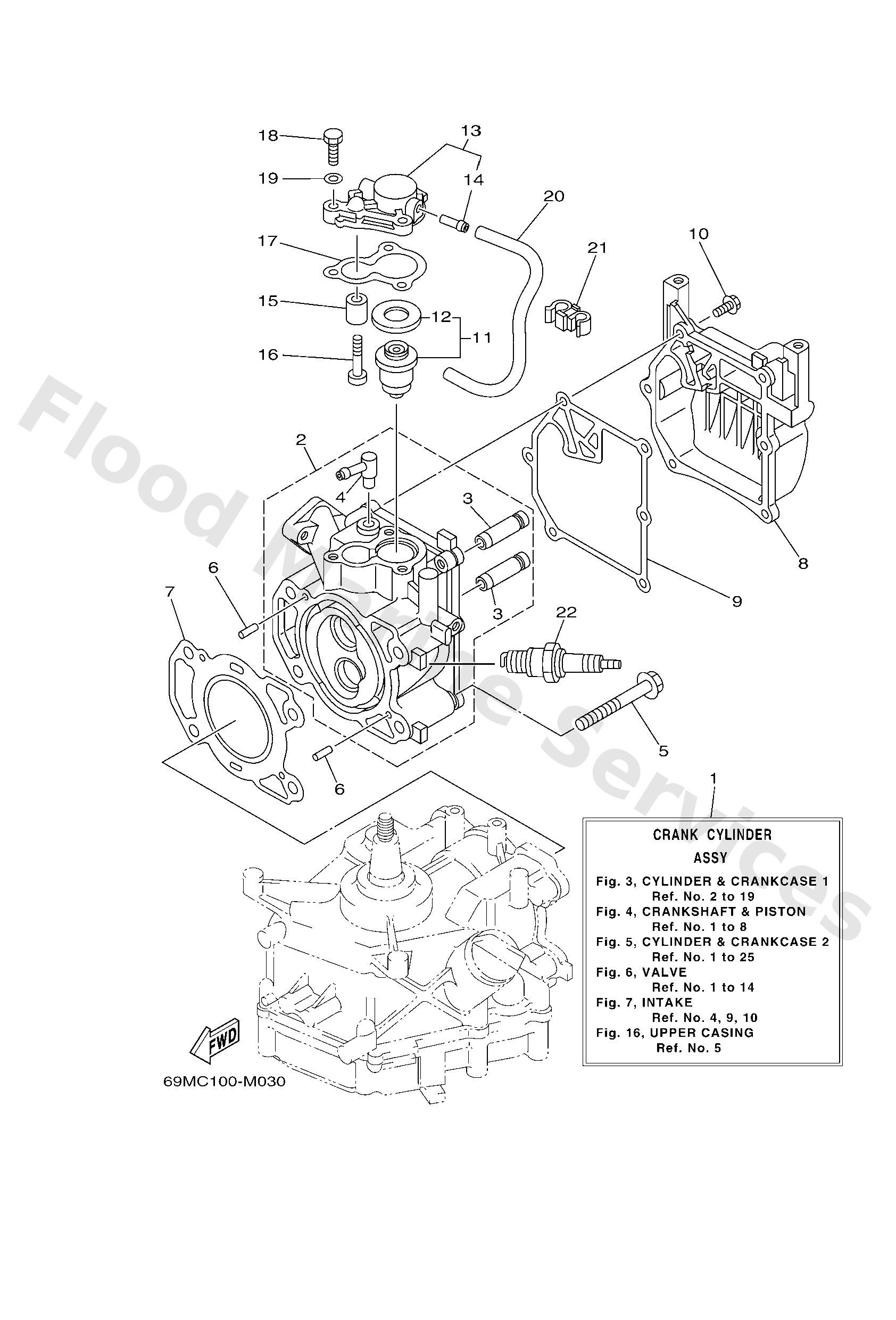 Yamaha 69ME2413001S Cover, thermostat