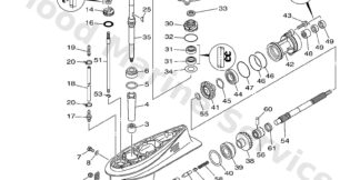 Genuine Yamaha Lower Casing