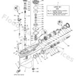 Genuine Yamaha 6E54530107NA - Casing, lower - Supplied by Flood Marine