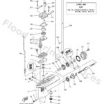 Genuine Yamaha 6EEG5311008D - Casing, lower - Supplied by Flood Marine