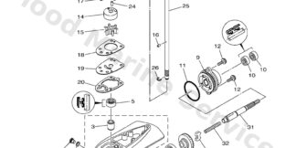 Genuine Yamaha Lower Casing