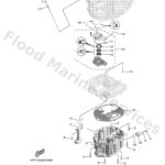 Genuine Yamaha 6EK133000000 - Oil pump assy - Supplied by Flood Marine