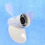 Genuine Yamaha 6EK459490000 - Propeller (3×13-1/2 x 16 -k) - Supplied by Flood Marine