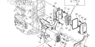 Genuine Yamaha 6EK821700200 - Fuse box assy - Supplied by Flood Marine