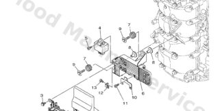 Genuine Yamaha 6EK8591A0100 - Engine control unit assy - Supplied by Flood Marine