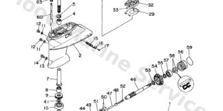 Genuine Yamaha Lower Casing 2
