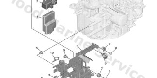 Engine control unit assy