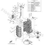 Genuine Yamaha 6FP15109109S - Crankcase assy - Supplied by Flood Marine