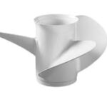 Genuine Yamaha 6FP459450000 - Propeller (al 3×13-1/4 x16 -k) - Supplied by Flood Marine