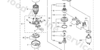 Starting motor assy