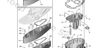 Genuine Yamaha Gasket, upper casing