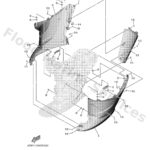 Genuine Yamaha 6GR45141008D - Cover, upper casing - Supplied by Flood Marine