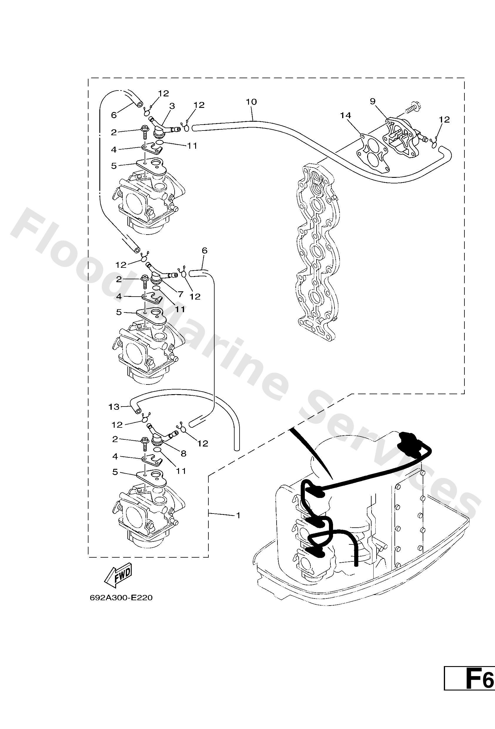 Yamaha 6H1124135000 Cover, thermostat