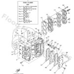 Genuine Yamaha 6H4151003000 - Crankcase assy - Supplied by Flood Marine