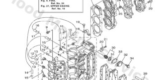 Genuine Yamaha 6H4151003000 - Crankcase assy - Supplied by Flood Marine
