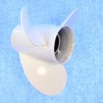 Genuine Yamaha 6H5459430000 - Propeller (3×10″x15″-g) - Supplied by Flood Marine