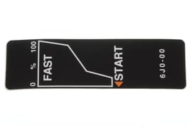 Yamaha 6J0421370000 Indicator, throttle