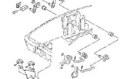 Genuine Yamaha 6J8485115200 - Hook, steering - Supplied by Flood Marine