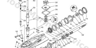 Genuine Yamaha Lower Casing