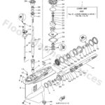 Genuine Yamaha 6J945301078D - Casing, lower - Supplied by Flood Marine