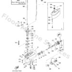 Genuine Yamaha 6L545300014D - Lower unit assy - Supplied by Flood Marine