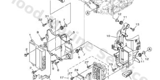 Genuine Yamaha 6LM8591A0000 - Engine control unit assy - Supplied by Flood Marine
