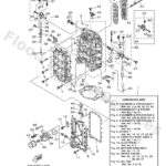 Genuine Yamaha 6P2151001100 - Crankcase assy - Supplied by Flood Marine